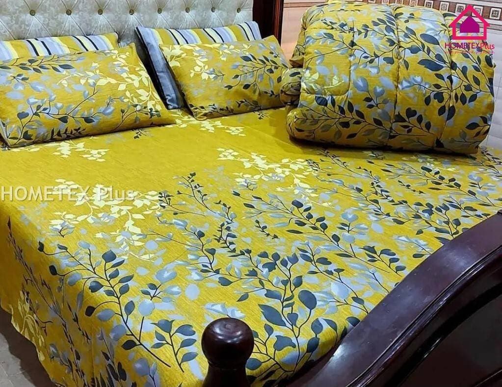 6 PCS Winter Razai Set - Quilt Set - CQS1106