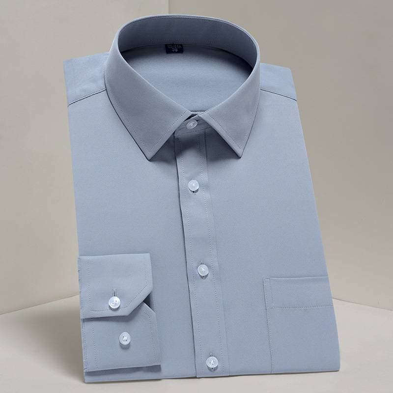 ICare Cotton Dress Shirt for Men - Grey