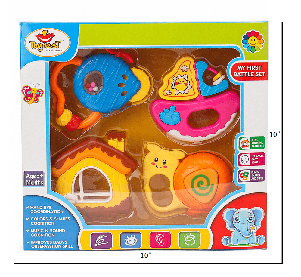 Bell Suit Non Toxic Classic Rattle - 1-Set