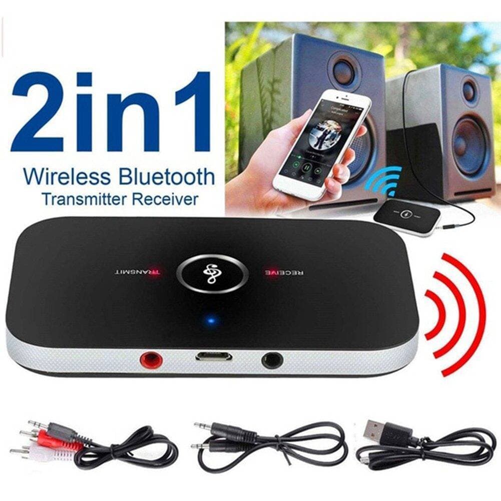 2 In 1 Ports Stereo Bluetooth Transmitter And Receiver For PC TV Audio Devices