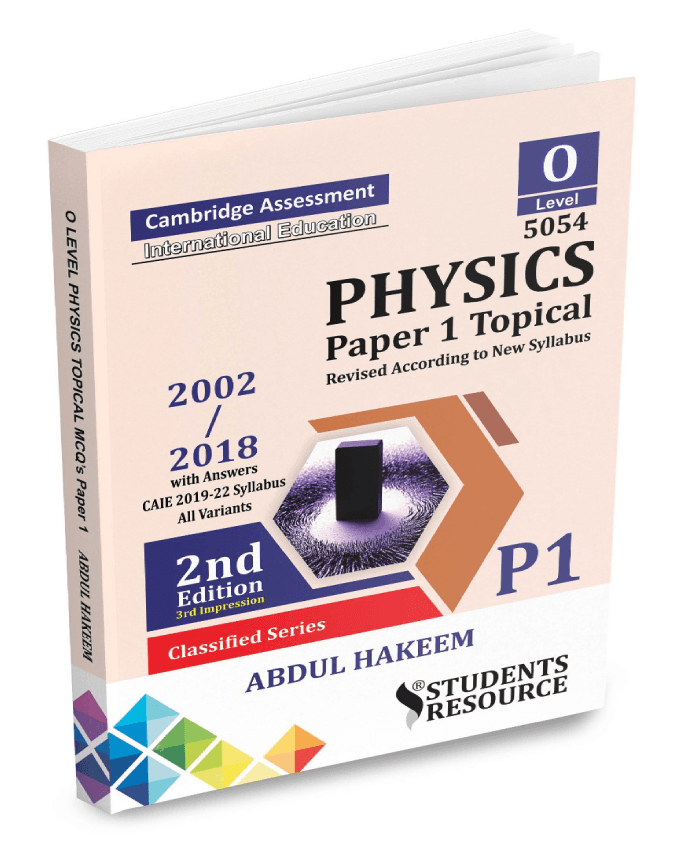 O Level Physics 5054 Topical Paper 1 2002-2019 Abdul Hakeem