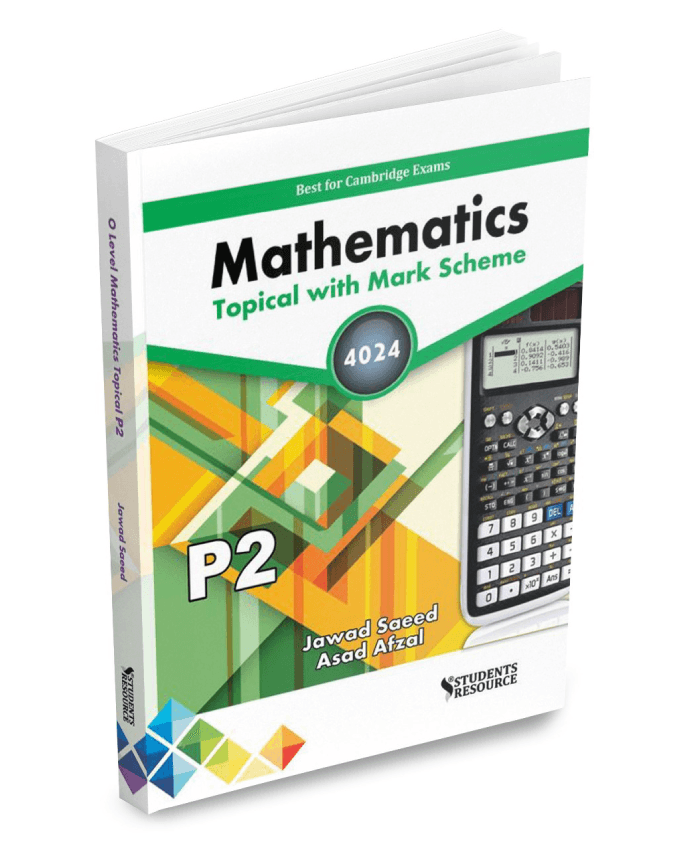 O Level Mathematics 4024 Topical Paper 2
