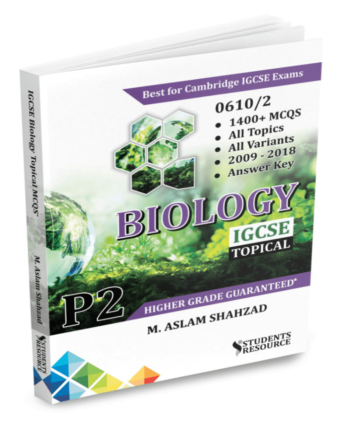 Igcse Biology 0610 Paper 2 Topical 2009-2020