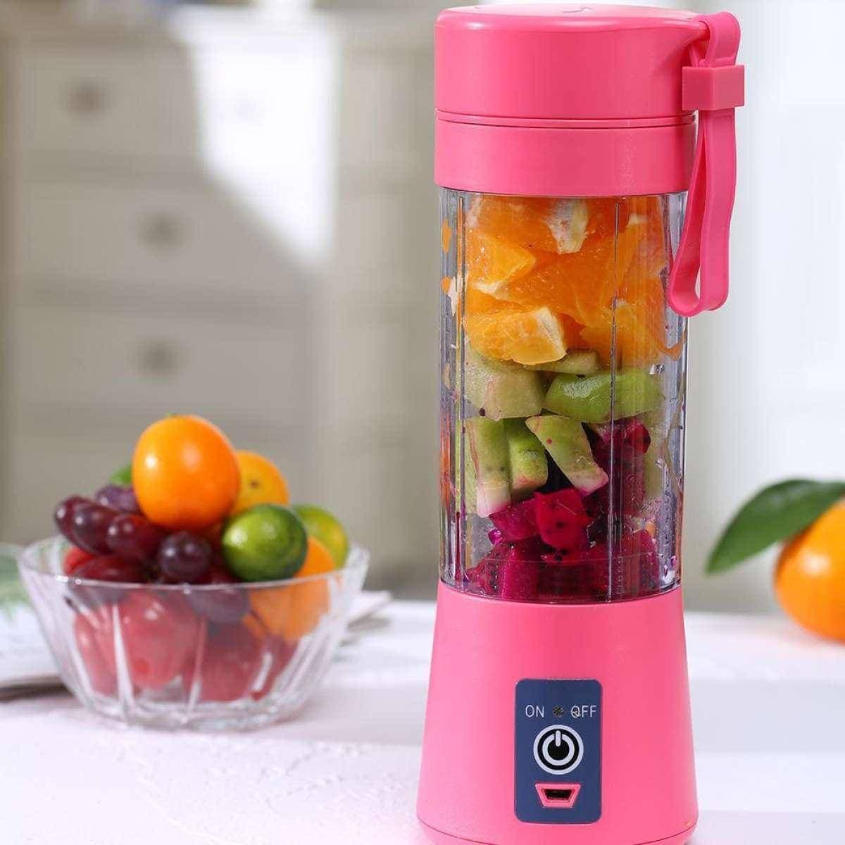 6 Blade Portable & Rechargeable Juicer