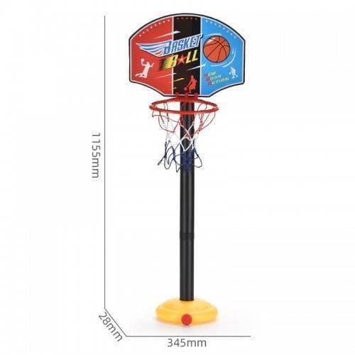 Children's Basketball Stand Portable Adjustable Indoor Plastic Parent Child
