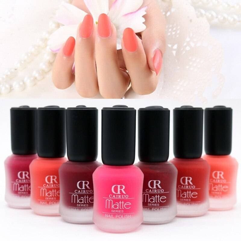 Cairuo - Pack Of 12 Nail Polish Matte Series