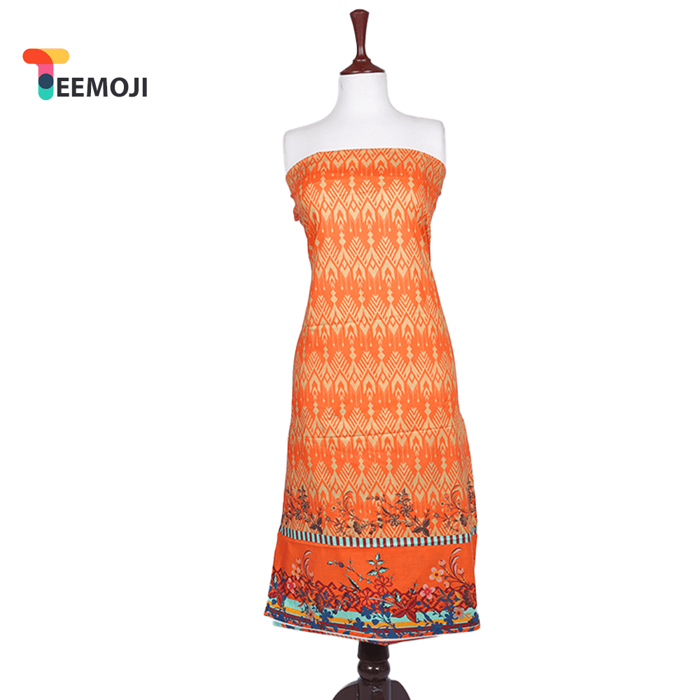 Teemoji 1 Piece Lawn Unstitched Kurti- LW-09