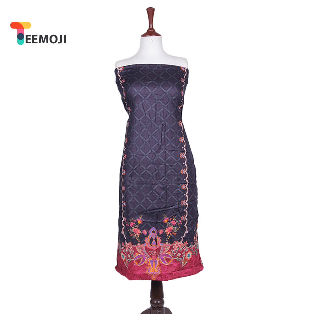 Teemoji 1 Piece Lawn Unstitched Kurti- LW-06