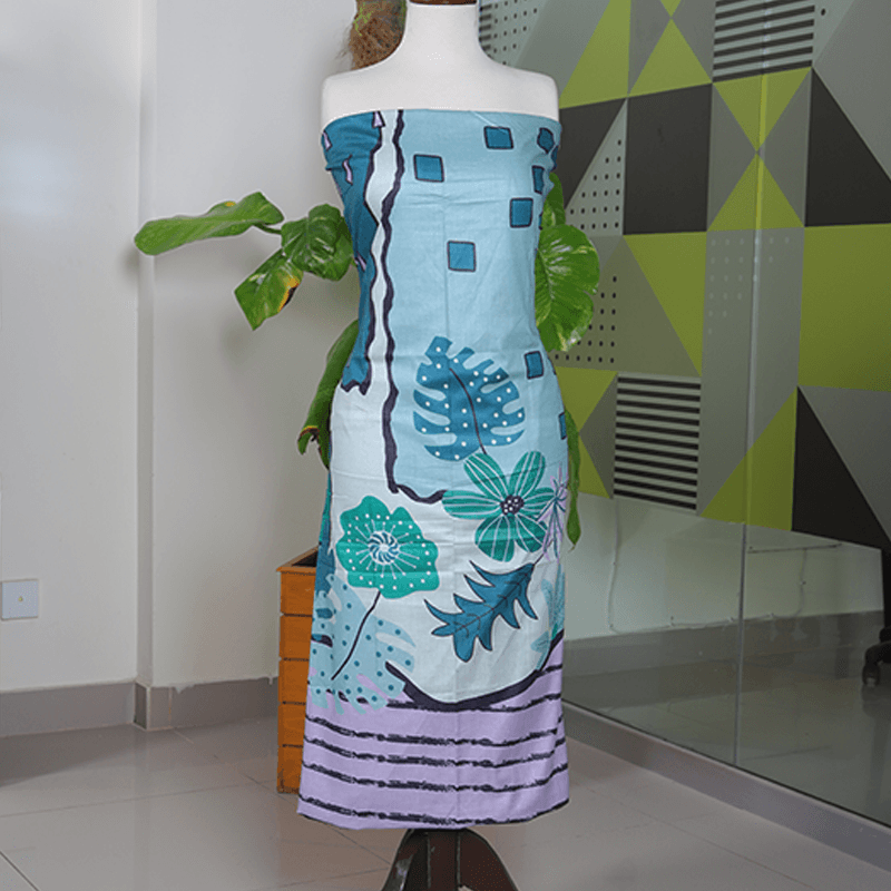 Teemoji 1 Piece Cotton Cambric Unstitched Kurti- CC-07