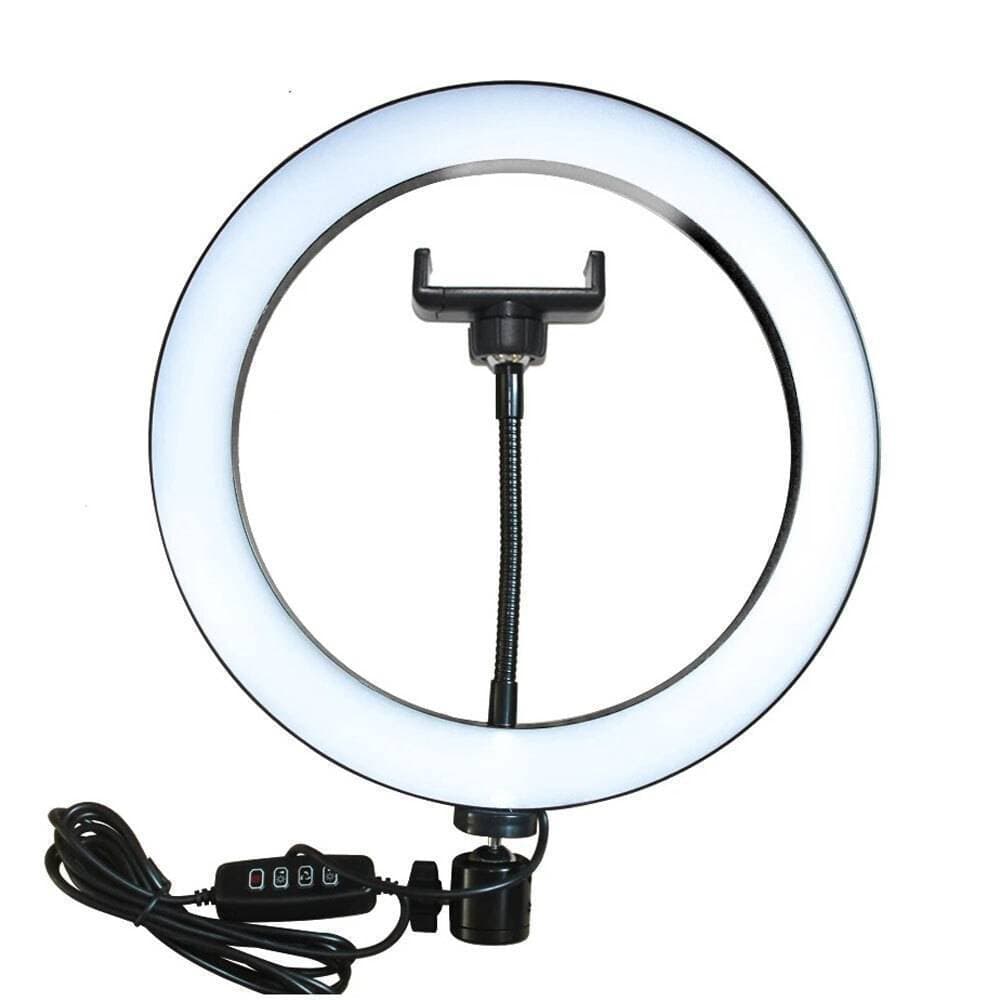 36cm Led Studio Camera Ring Light Photography Round Shape With 7 Feet Stand