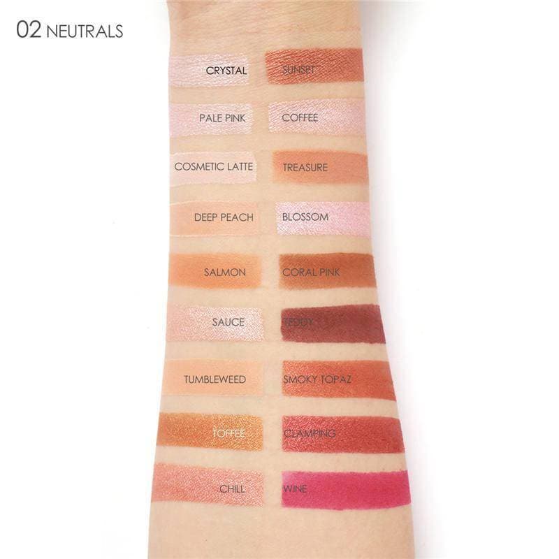 Focallure™ We Care Your Favors 18-Color Eyeshadow Palette (Neutrals)