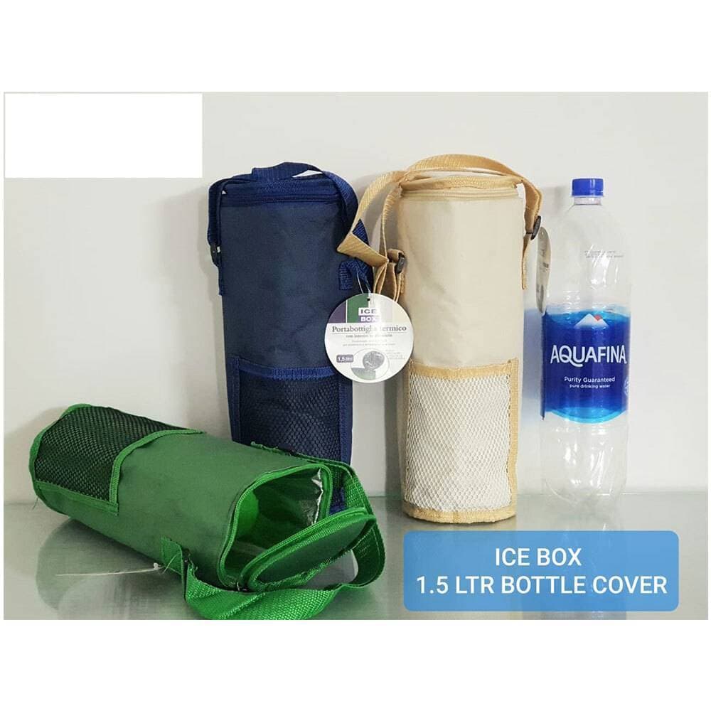 Insulated 1.5 Liter Bottle Cover Bag Ice Bag for Bottle - Multi