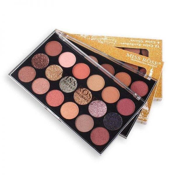 MISS ROSE 18 Colors Eye Shadow Palette