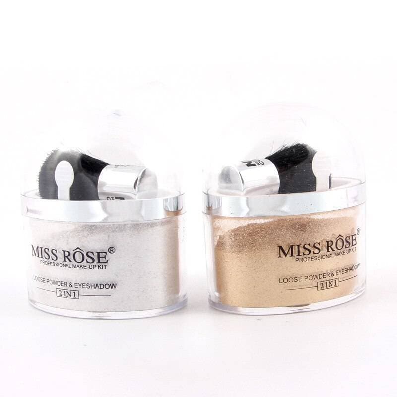 Miss Rose 2-in-1 Loose Powder and Eyeshadow