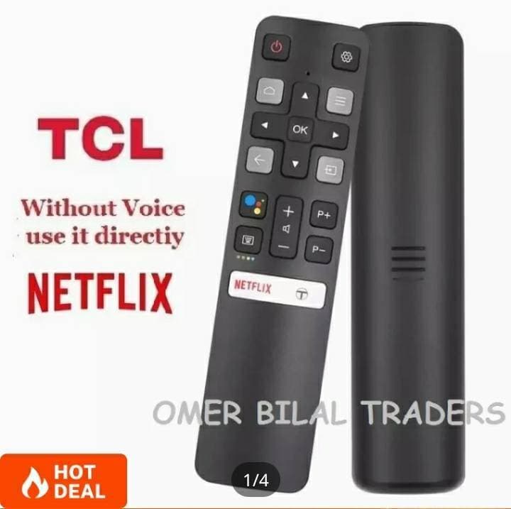 TCL Smart Led, Tv Remote Control With Netflex Button
