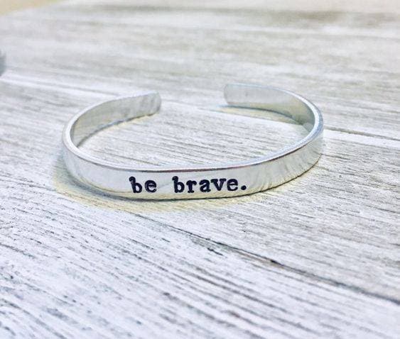 SALE - Be Brave - Bracelet
