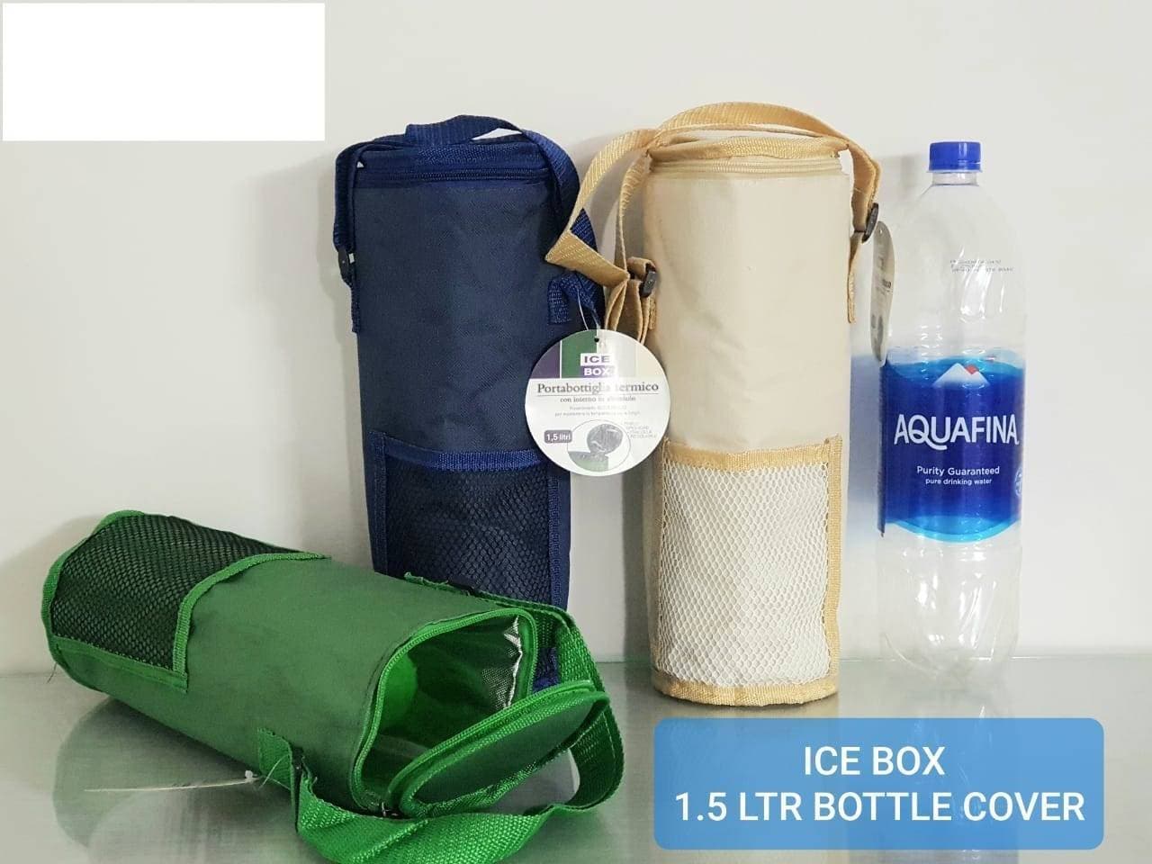 Insulated 1.5 Liter Bottle Cover Bag Ice Bag for Bottle - Multi