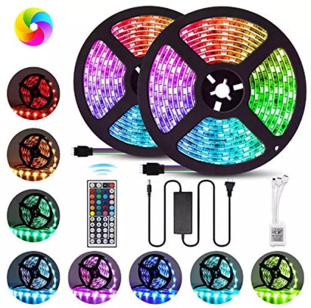 RGB 16 Colors Light Remote Control Changing LED Strip Light Complete Kit