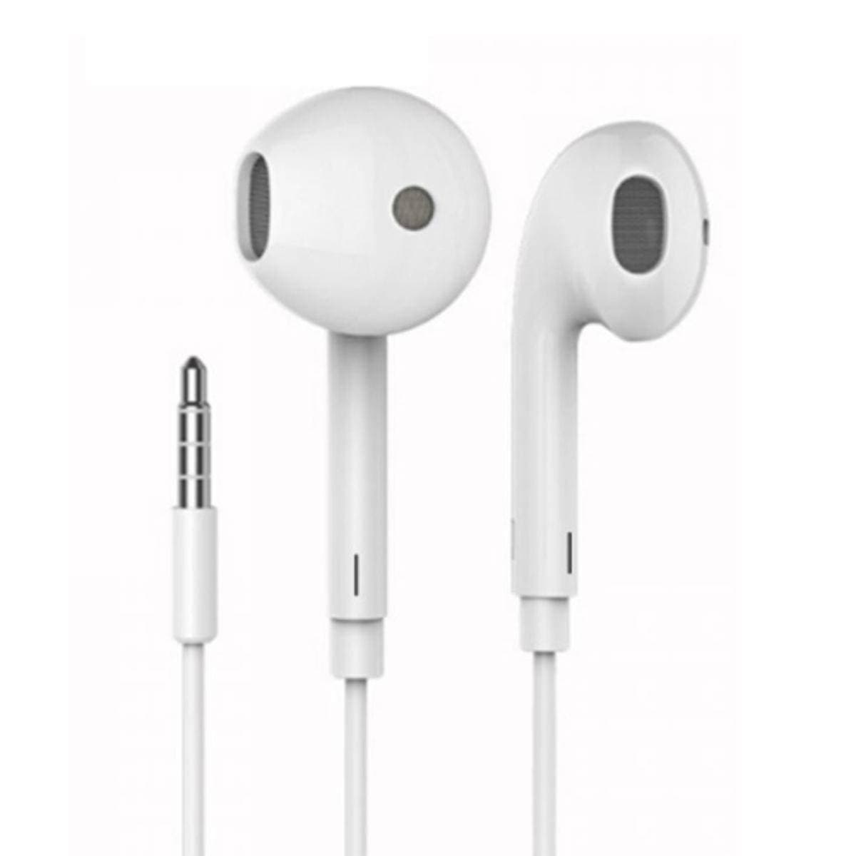 Gionee Original White Handsfree For All Smart Phones - 1 Piece