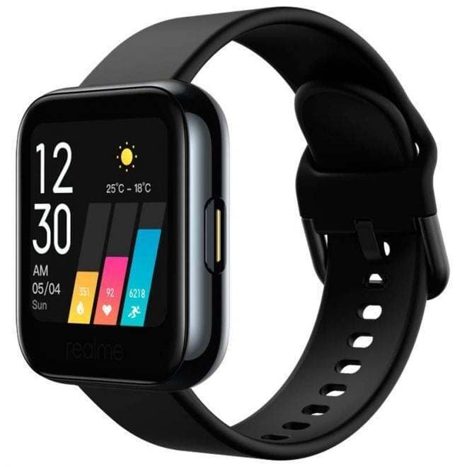 Realme Watch Size 1.4 IP68 Water Resistant - Black
