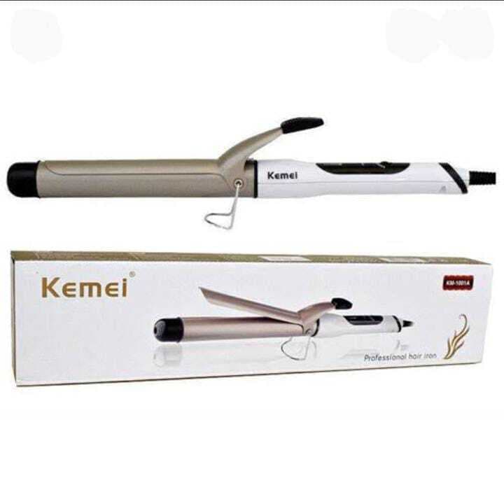 Kemei 1001 Professional Hair Curler-Digital Temperature Control