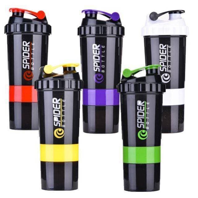 Multi-Purpose Protein & Strauss Shaker Water Bottle - 500ML