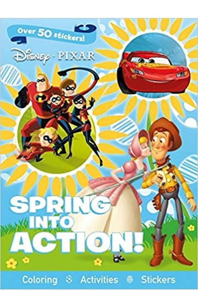 Disnep Spring Into Actions (Pb) By Parragon