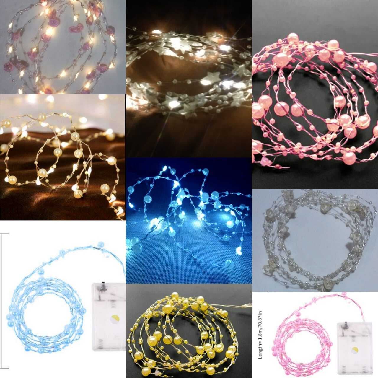 7 Feet Pearls Fairy Lights Strings