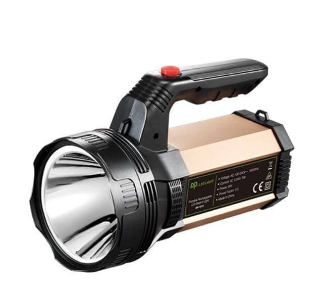 Portable DP 7313 LED Search Rechargeable Light Torch 6000mAh