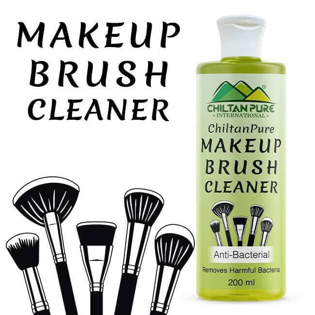 Chiltan Pure Anti-Bacterial Makeup Brush & Puff Cleaner - 200ML