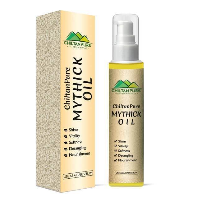 Chiltan Pure Mythick Oil - Reduces Hair Fizziness & Dryness