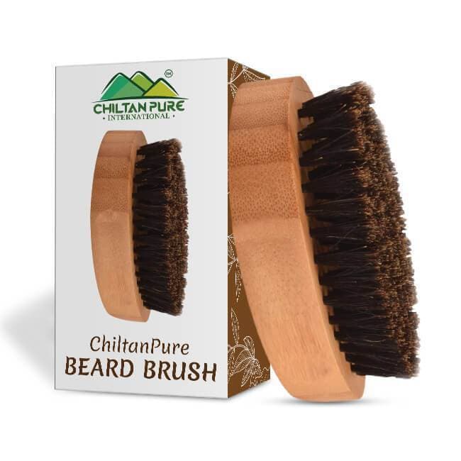 Chiltan Pure Beard Brush For Grooming & Styling Beard