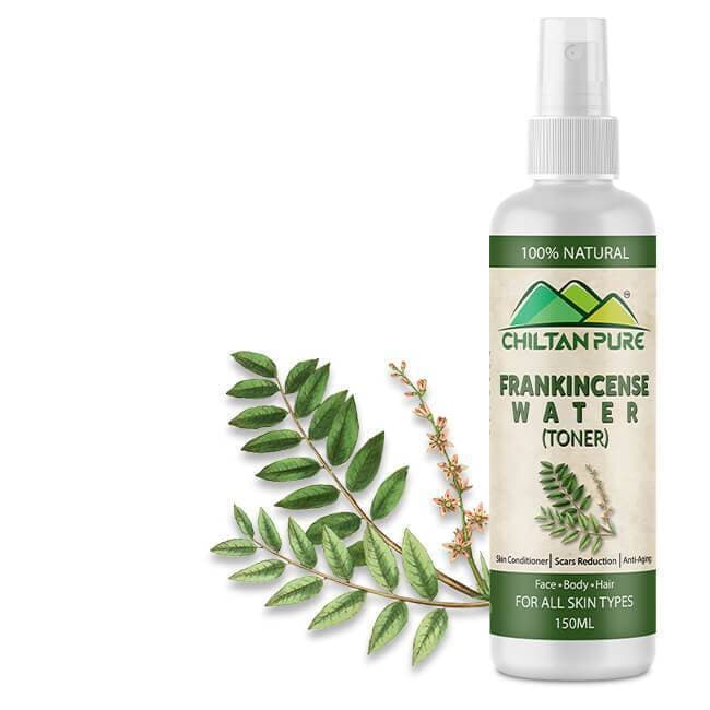 Chiltan Pure Frankincense Floral Water Toner - Protect & Heal Skin Cells - 150ML