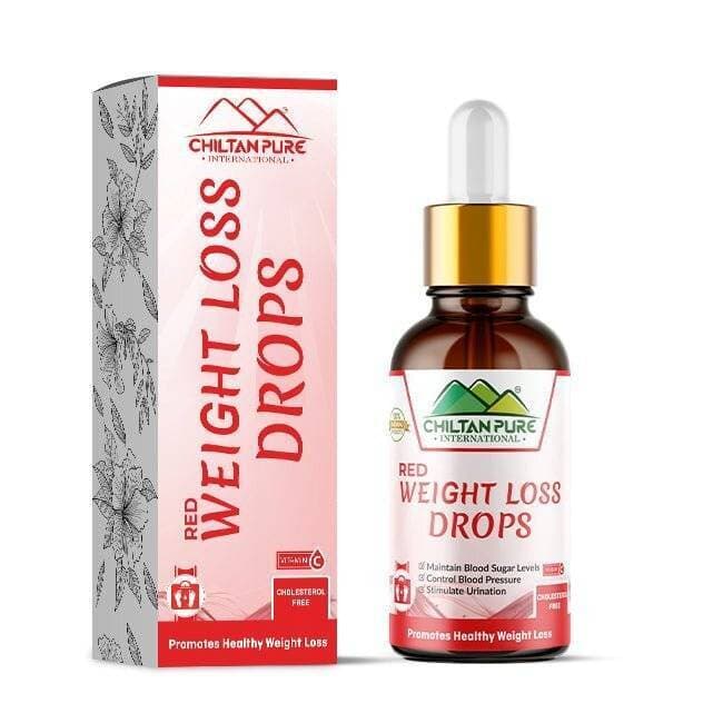 Chiltan Pure Red Weight Loss Drops For Reduce Weight & Speeds Up Metabolism