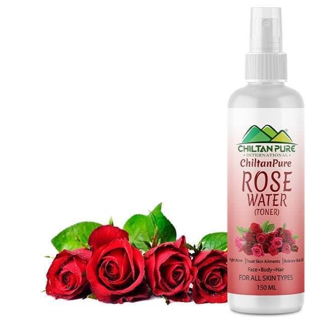 Chiltan Pure Rose Floral Water Toner - Great Cleanser & Removes Face Oil