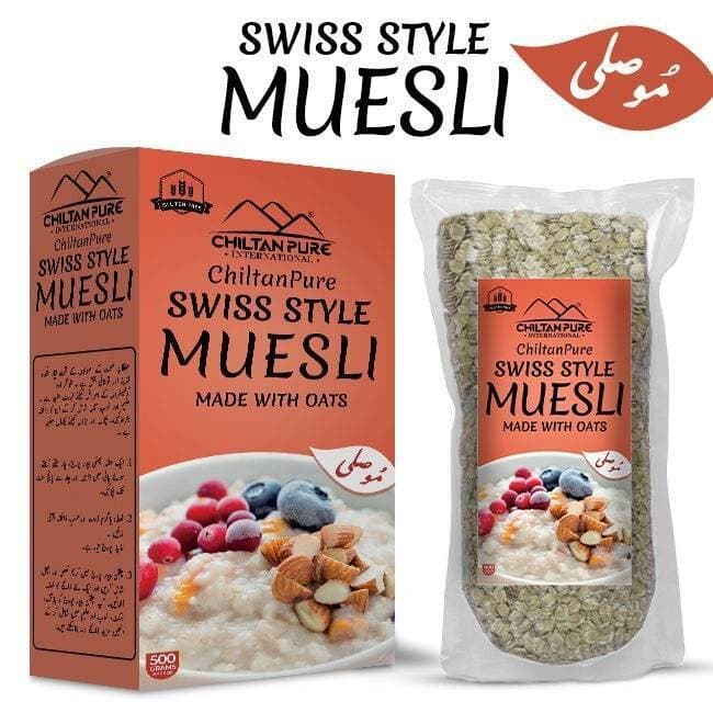 Swiss Style Muesli Made With Oats - Delicious Breakfast Snack