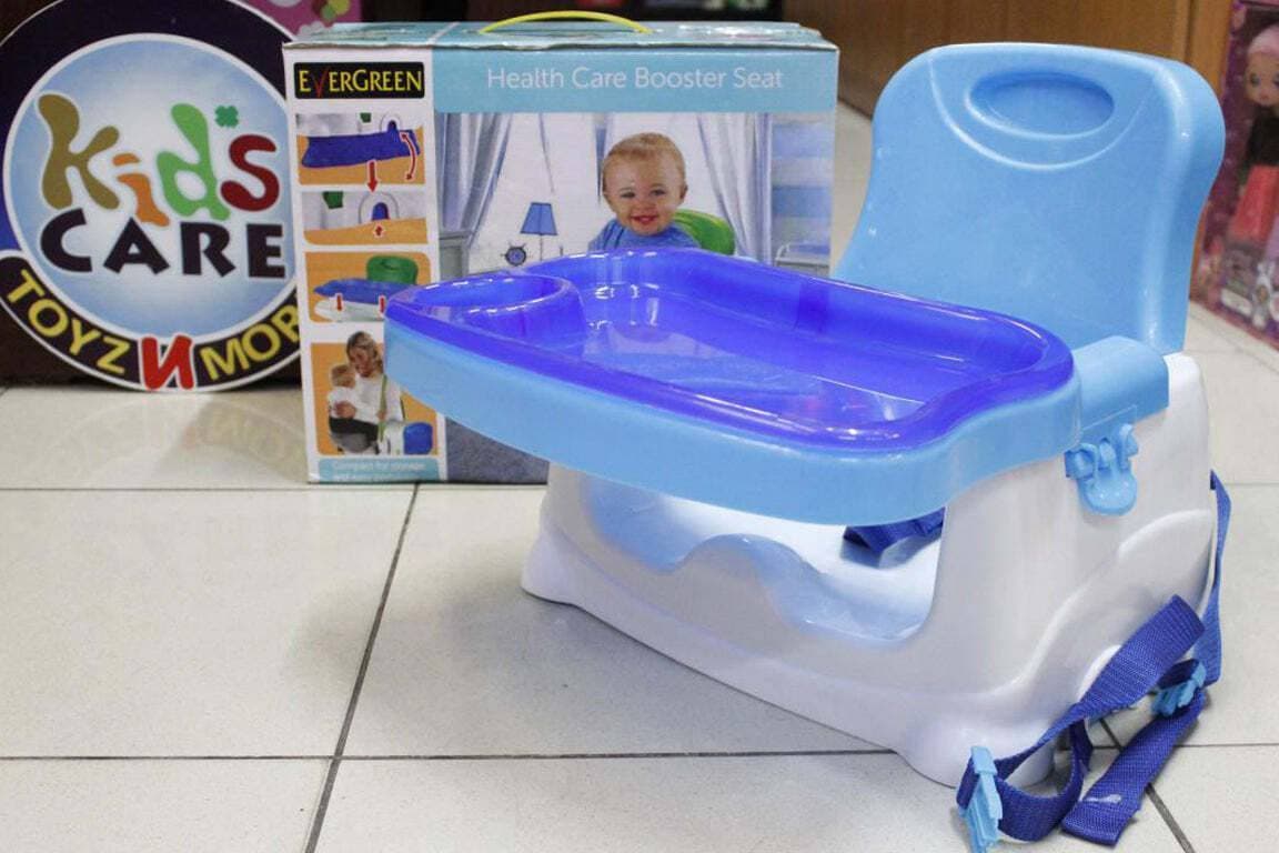 Evergreen Baby Booster Seat Blue (KC5423)
