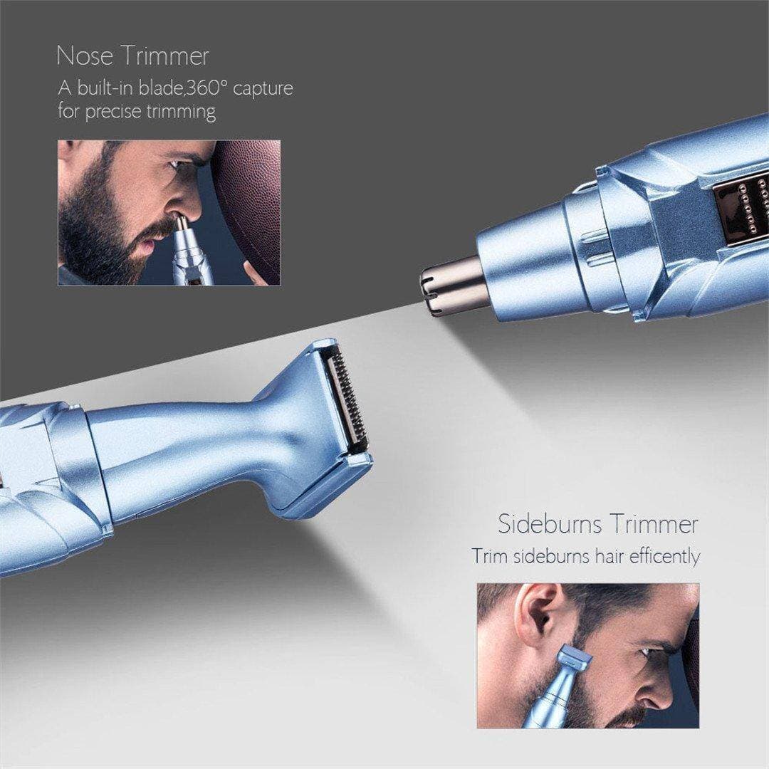 2 in 1 Electric Nose Hair Trimmer For Men KM-199