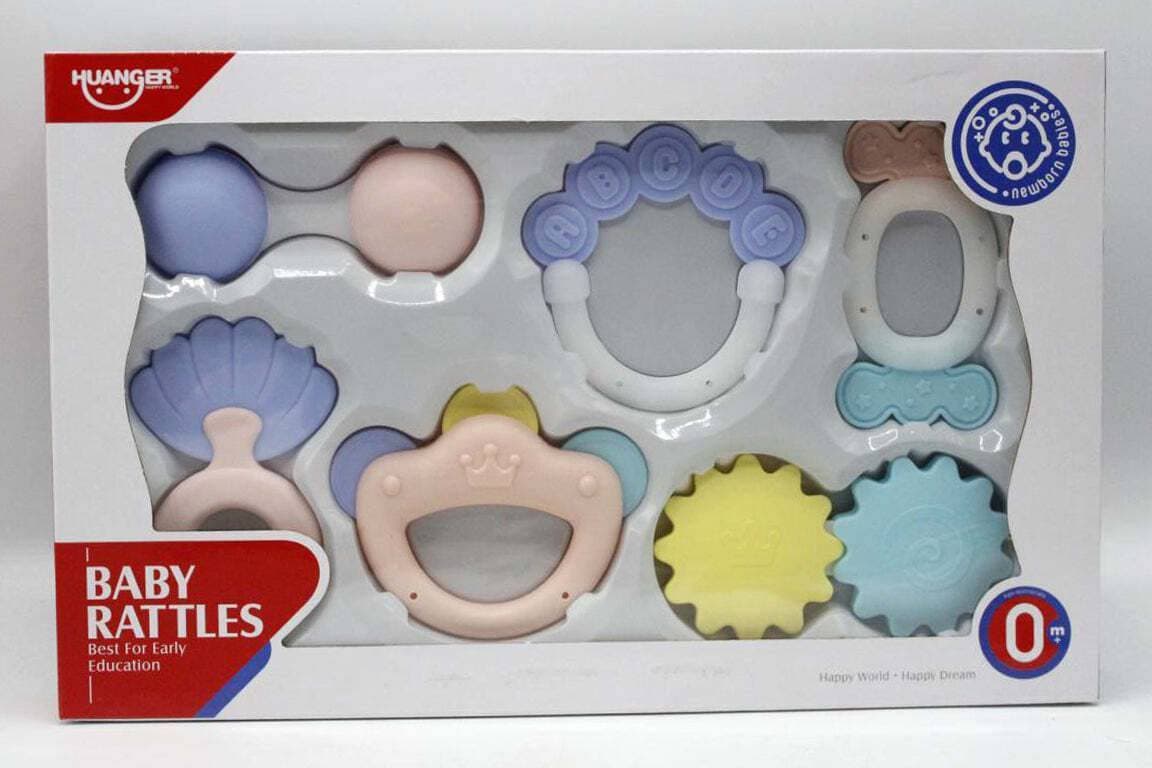 Huanger Baby Rattle Set (HE0114) - Pack of 6