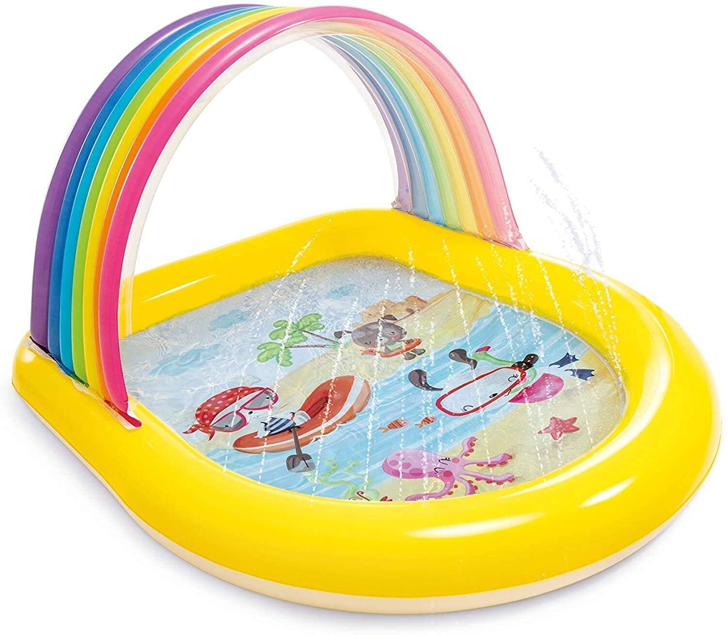 58X51X34IN INTEX RAINBOW ARCH POOL