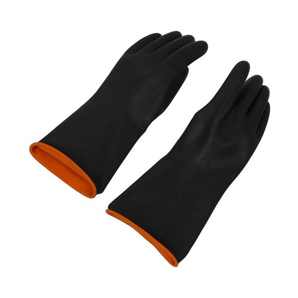 1 Pair Chemical Safety Rubber Gloves 12 Inch