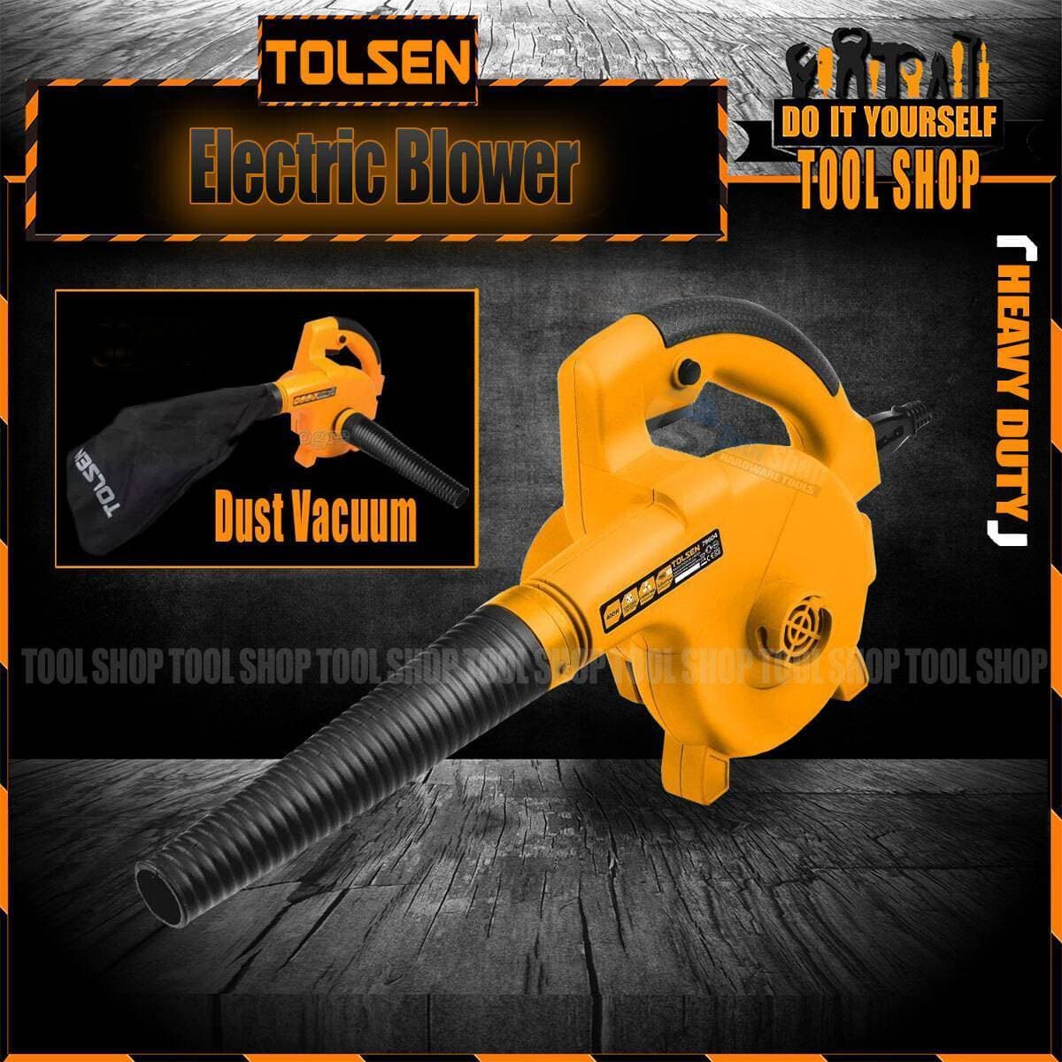 Tolsen Heavy Duty Blower & Vacuum Cleaner 400W Gs & Tuv Approved 79604