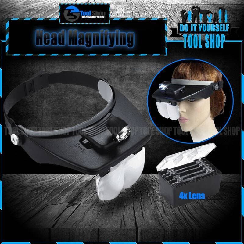 Light Head Magnifying With Led Sharp Light