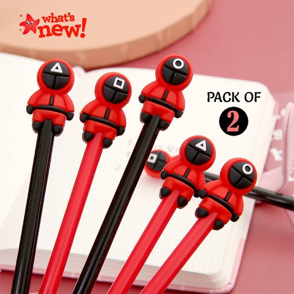 Pack of 2 Squid Game Gel Pen for kids