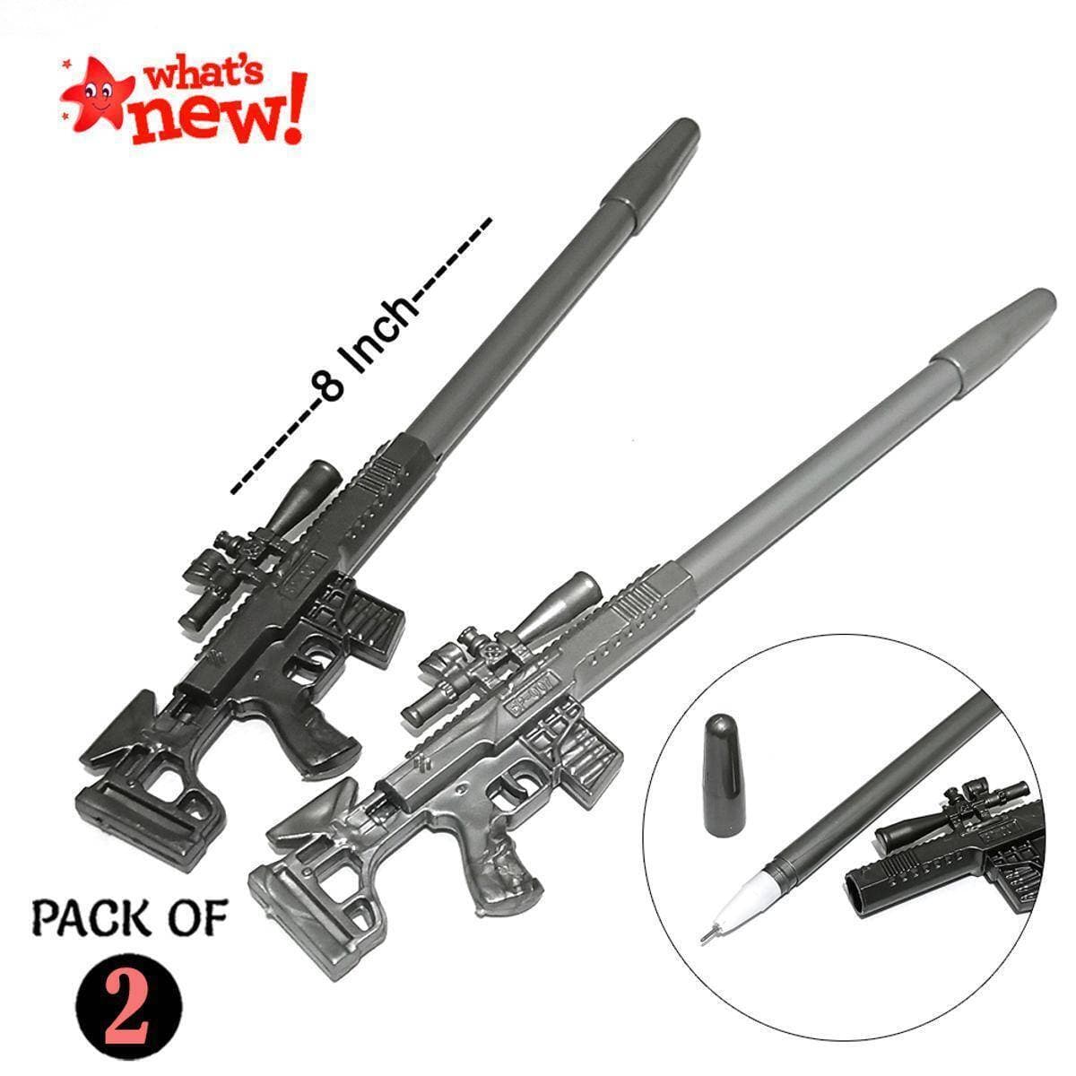 Pack of 2 Creative Sniper Gel Pen for kids