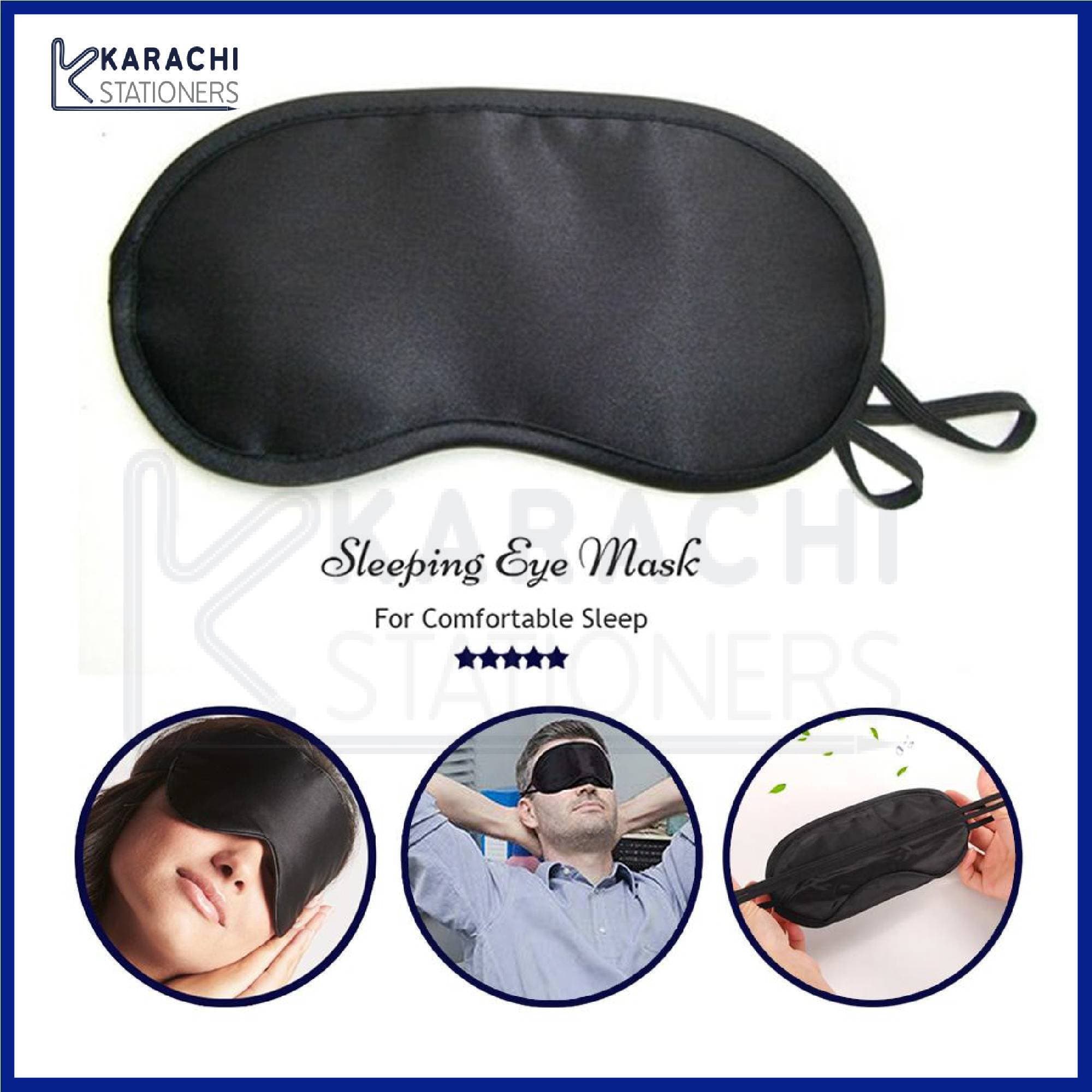 Sleeping Eye Mask Travel Mask Black For Kids