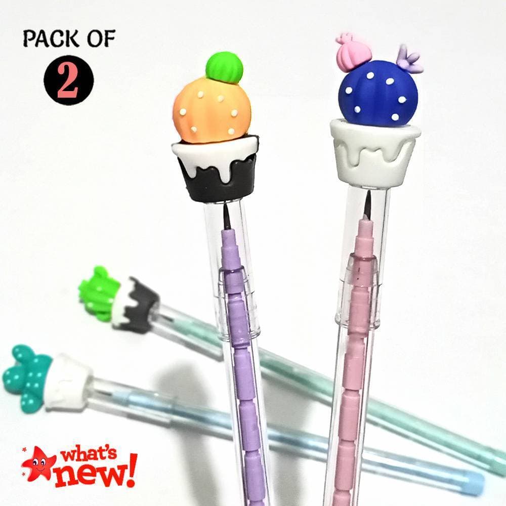 Pack of 2 Cactus non sharpening Pencil for kids