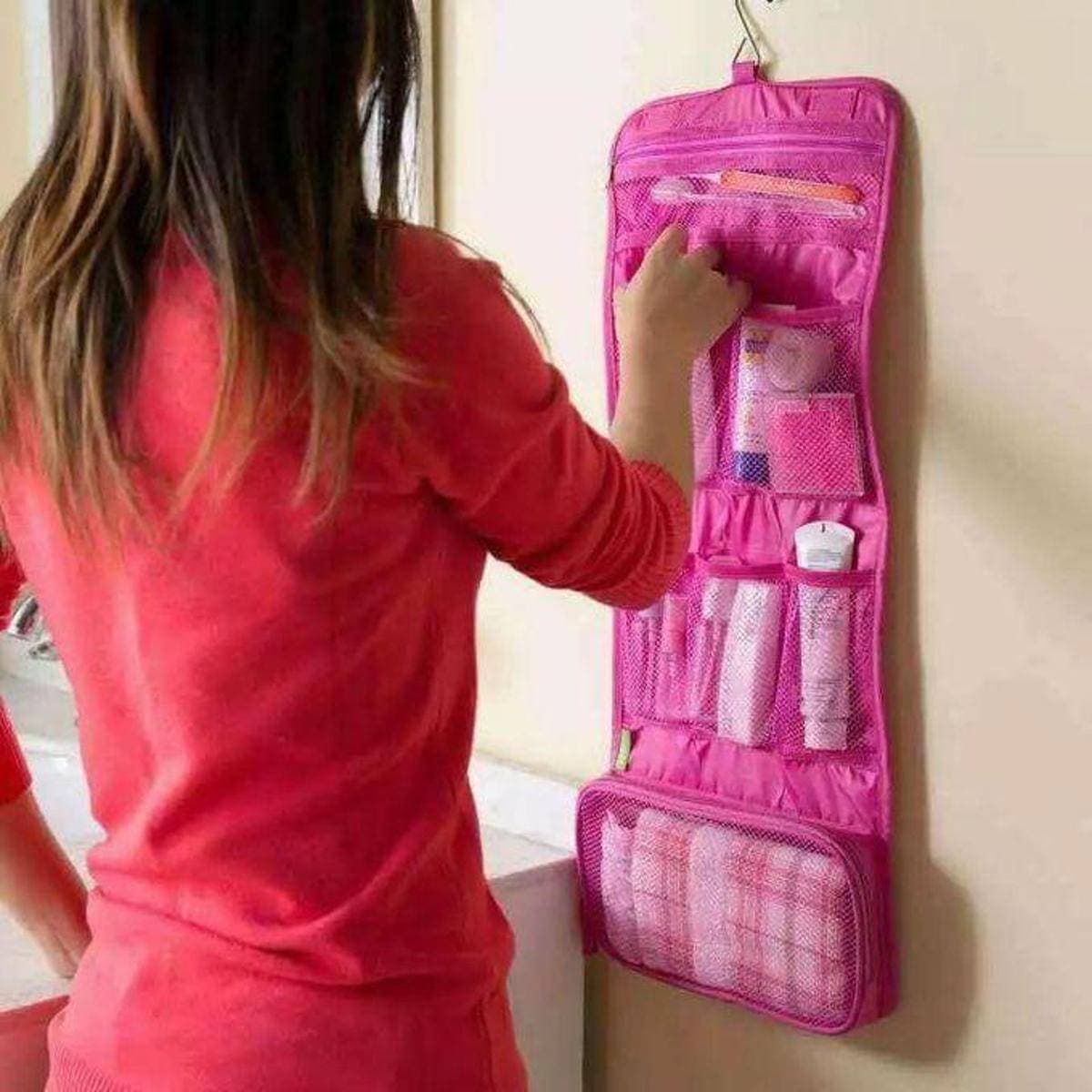 Portable Foldable Women Cosmetic Bag