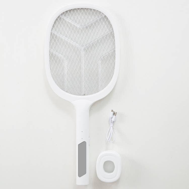 Dual-Use Electric Mosquito Swatter