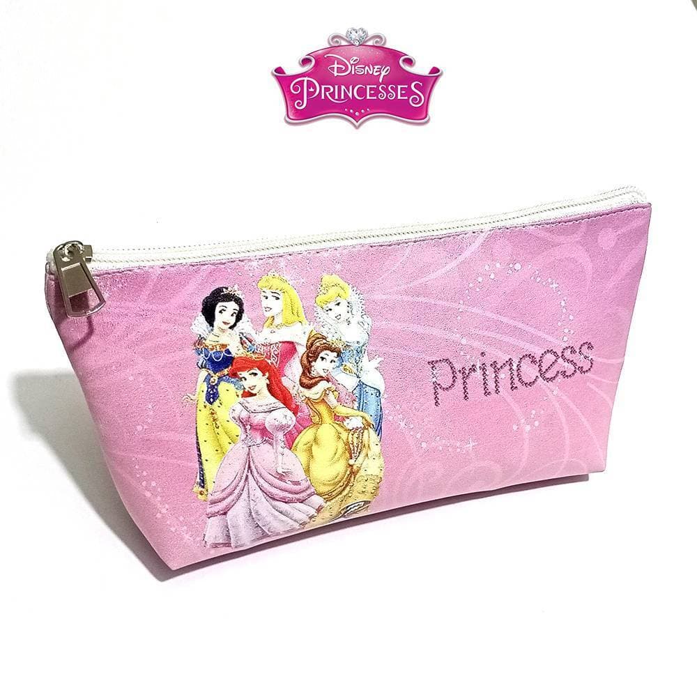 Princess Compact Pencil Case Zipper Pouch for Children